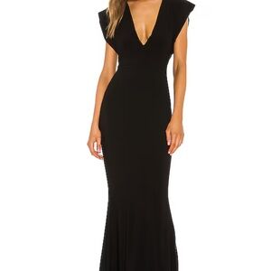 Elegant Black Evening Gown
